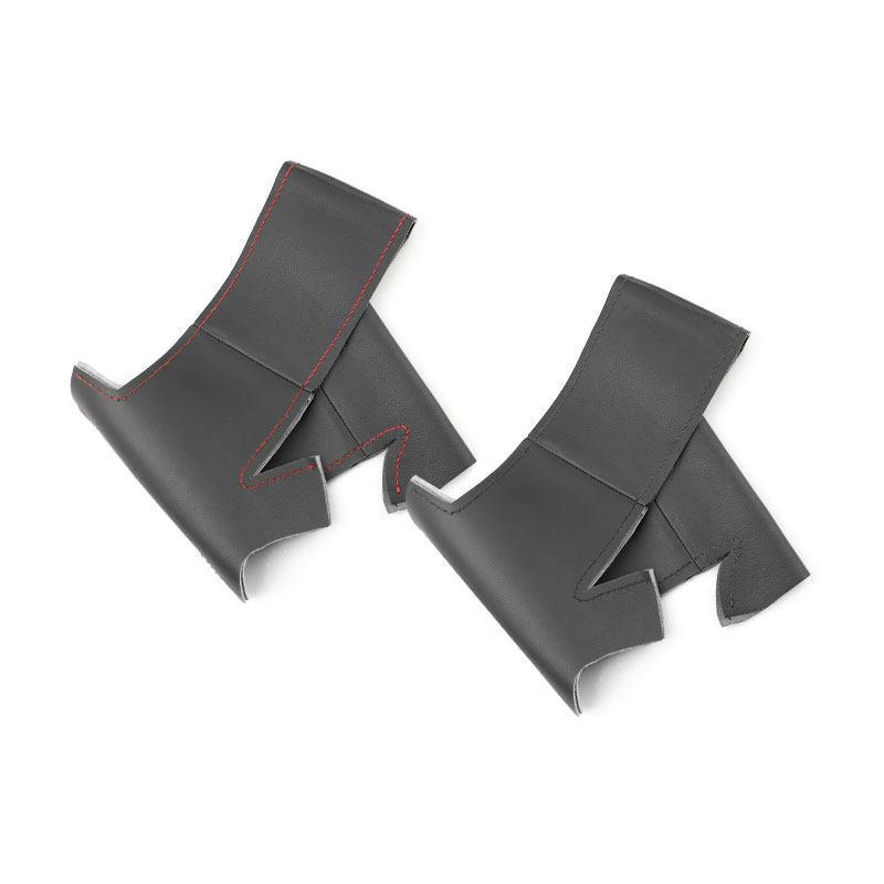 Car Accessories Microfiber Leather Steering Wheel Cover Trim For VW Golf 7 MK7 Passat B8 New Polo Tiguan Sharan Jetta