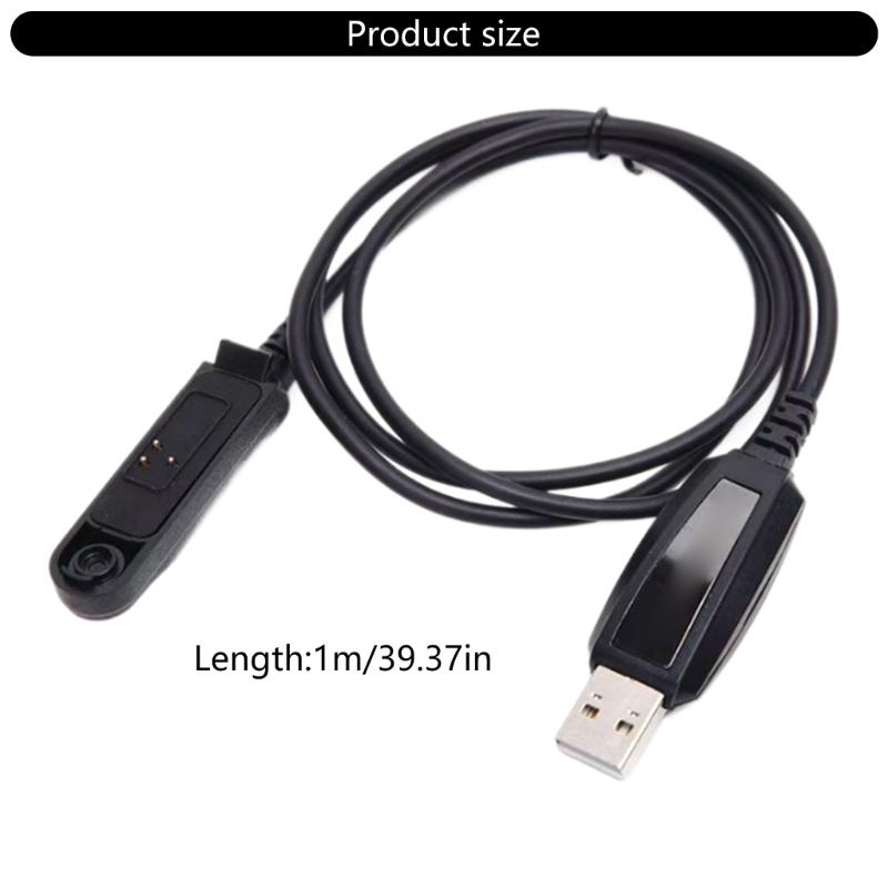 PVC Data Cable For BF-UV9R BF-A58 BF9700 Two Way Radio Frequency Programming&Parameter Configuration On Multiple Models