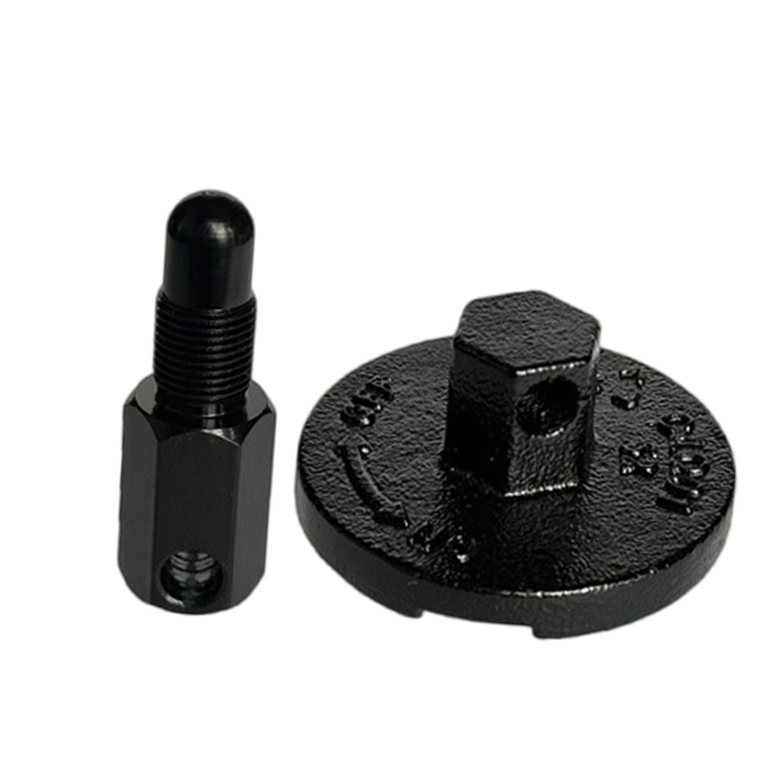 

Professional Clutch Flywheel Removal Tool For Chainsaw Maintenance Heavy Duty Iron Construction Universal Fit B чёрный