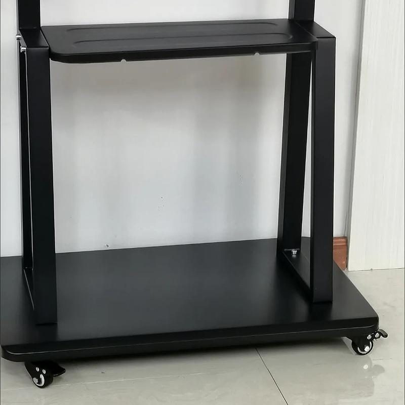 Metal TV Rack Retractable Storage Holders with Wheels Removable Racks Living Room Floor Shelf Modern TV Supports Home Organizer