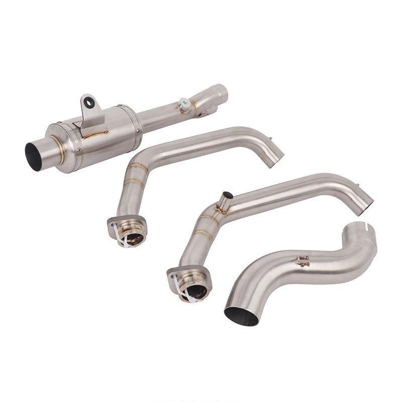 Stainless Steel Front Section for GSX-8R/S Titanium Alloy Exhaust Modification