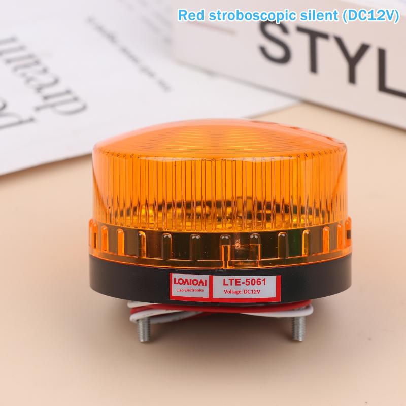 Stroboskop-Warnlicht Kleines LED-Blinklicht Sicherheitswarnlicht Konstant Blinkende Lichter 12V 24V 220V