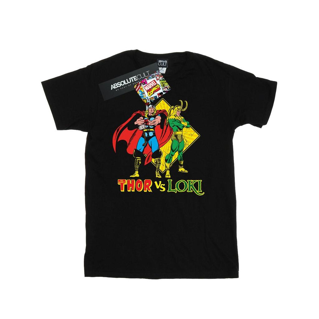 Marvel Mens Thor Vs Loki T-Shirt
