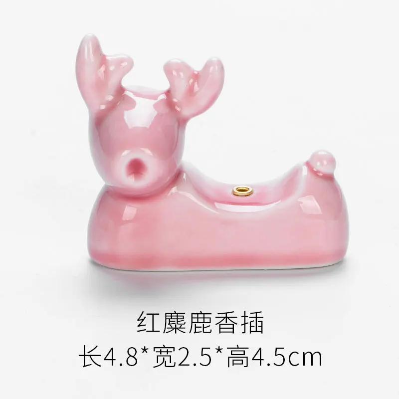 Räucherstäbchenhalter im japanischen Stil Haushalt Niedliche Tier Räucherstäbchenhalter Aromastäbchen Heimdekoration Ornamente Räuchergefäß