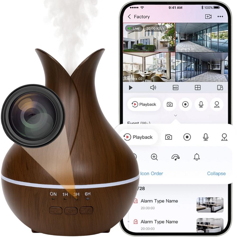 Mini Camera In the SPC02 WiFi Air Humidifier 28-31 Aug From Poland