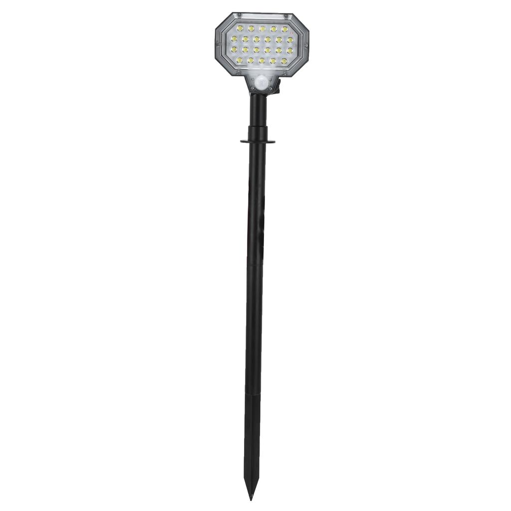 Solar Lawn Light Human Body Induction 160 degrees  Automatic Rotating Garden Light 22LED Wall Lamp