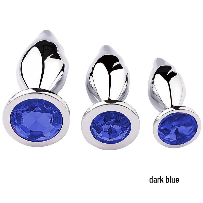 G-Spot Rear Garden Metal Butt Plug: Unisex Adult Flirting Toy