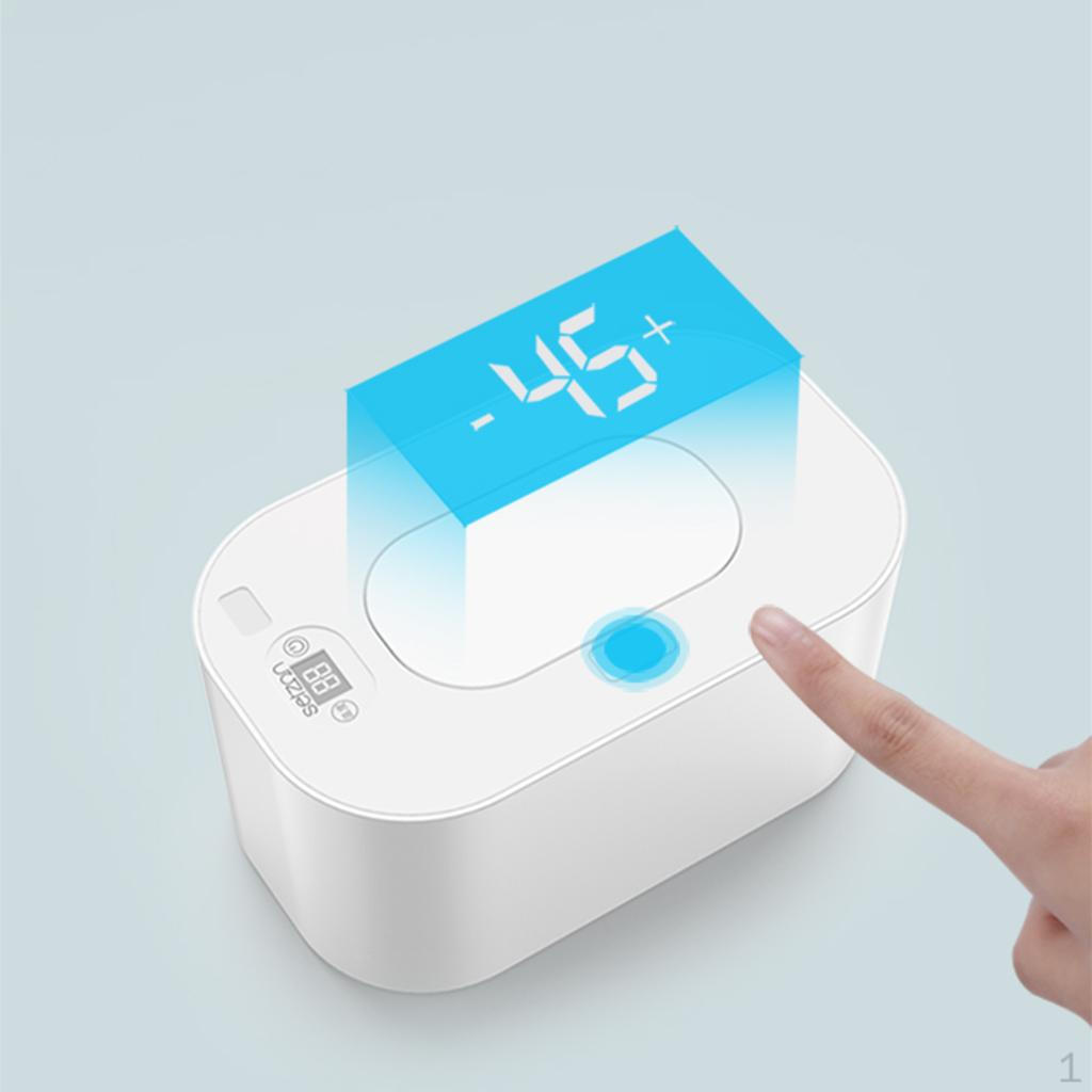 Wipe Warmer Hand -Saving Container Thermostatic Portable for Traveling Baby Wet Tissue