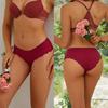 5PCS Seamless Silk Briefs Sexy Panties For Lady Mid Waist Comfortable Girl Silk Panty Female Underpants Woman Lingerie