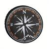 Fit Spare Tire Cover With Compass Design - Durable Polyester, Waterproof RV & Trailer Wheel Protector For Outdoor Camping And Tr