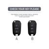 Abs Car Flip Key Case Cover Shell For Peugeot 208 308 408 508 2008 3008 4008 5008 For Citroen C3 C4 Cactus C6 C8 Accessories