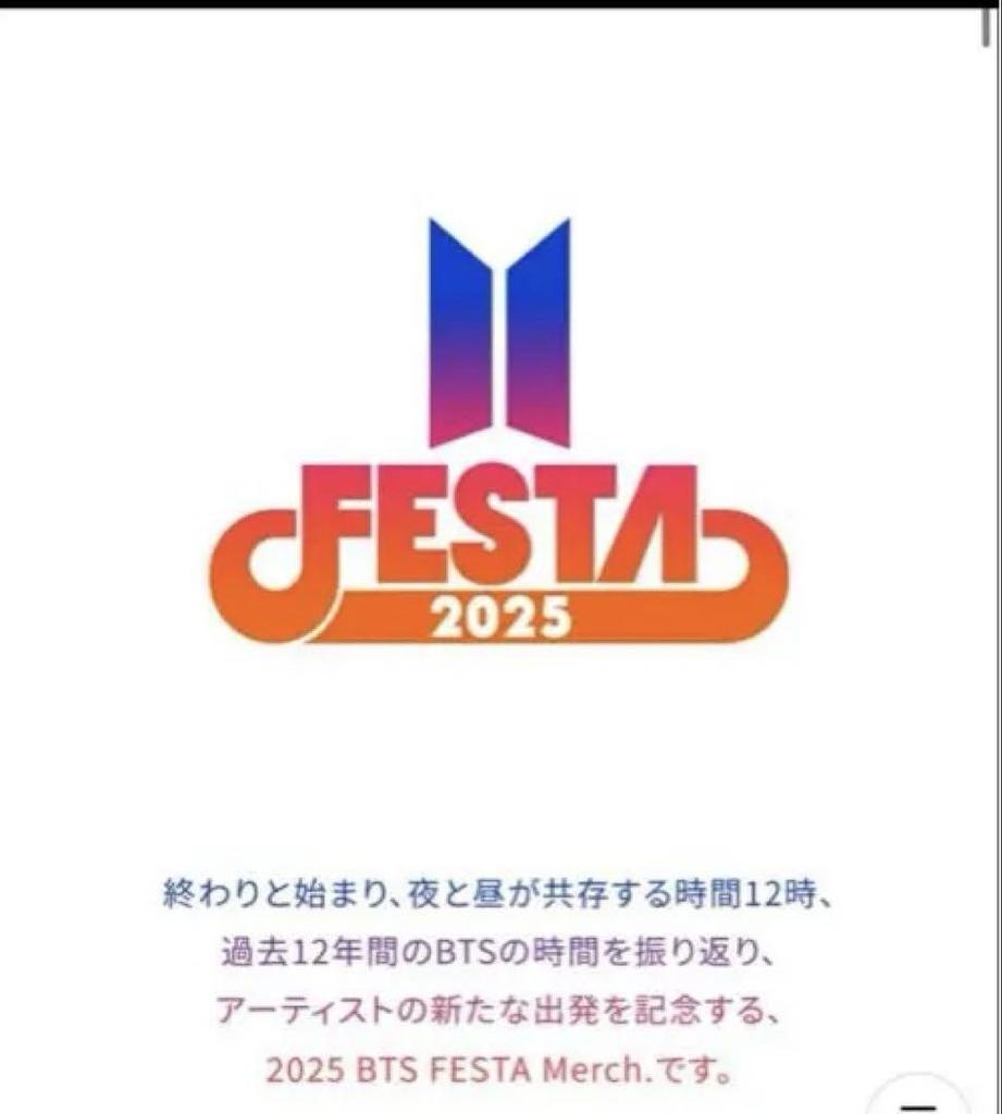 [USED] BTS 2025 FESTA Ball Cap