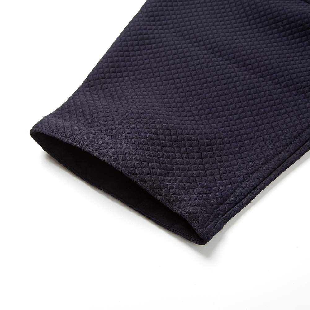 Kendo Jersey Navy Plaid No No Size 170cm [Ikenshi] Uniform, All-Season, Blue, Weave, Fade, Shrinkage, Quick-Drying,