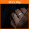 Elegant S925 Silver Vintage Open Finger Ring With Adjustable Size For Perfect Comfort