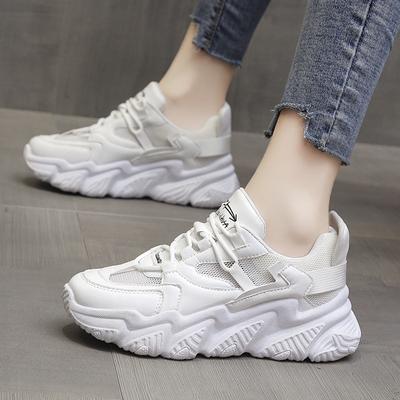 Boty na platformě Bílé tenisky Dámské sportovní ležérní boty Pohodlná dámská obuv Vulkanizované boty Dámské tenisky Zapatos Para Mujer