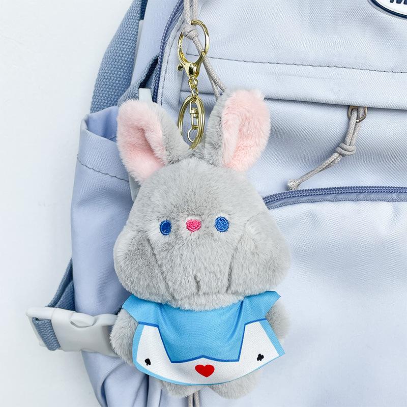 

Cute Plush Doll Lilith Apron Rabbit Doll Small Pendant Toy Doll Doll Bag Keychain Length about 17cm