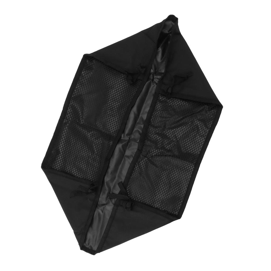 Rollstuhl Untertasche 600D Oxford Stoff Bewegbarer Unter Sitzkorb für Rollator Gehhilfe Schwarze Rollstuhl Unter Sitztasche
