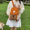 Schoolbag1011 summer new contrasting color fashion lightweight backpack outdoor travel leisure sports backpack women