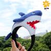 Washing Face Hair Accessories Women Plush Shark Fish Cartoon Hair Hoop Hairband Dinosaur Headbands