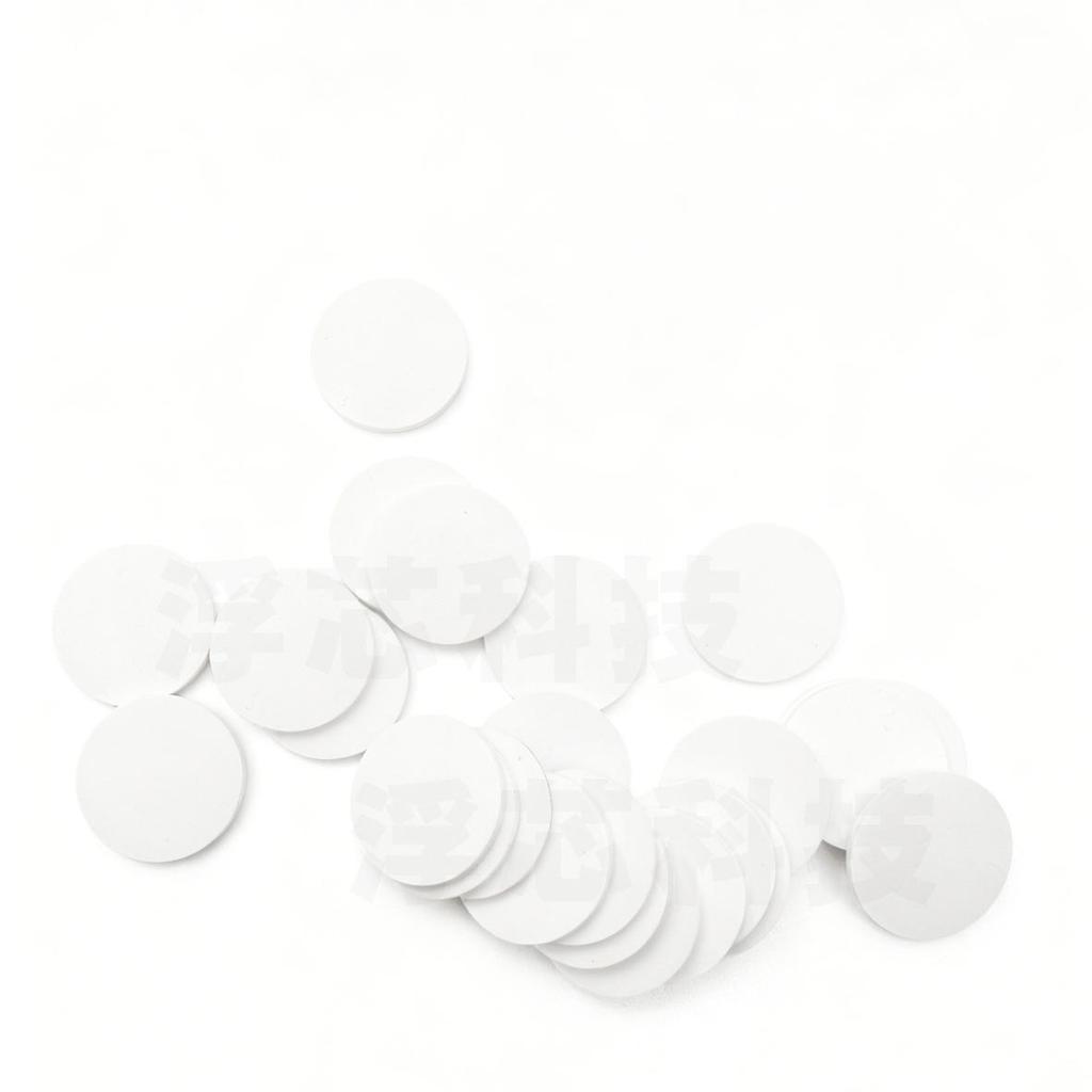 13mm Mini NFC NTAG213 Round RFID Tag - Anti-Counterfeiting, Read/Write Enabled