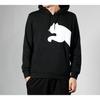 Puma Big Logo Knit Hoodie Men Tops Black 580566-01