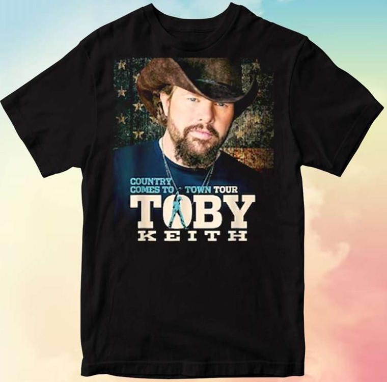 Toby Keith Country Comes To Town Tour T-shirt, size S-4XL