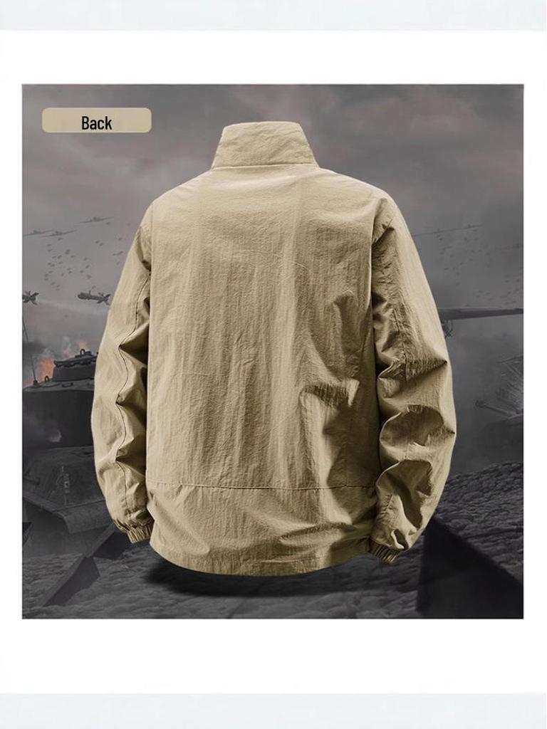 Vielseitige Dreifach-Schutzjacke für Herren - Outdoor-Sport, Lockerer Schnitt, Koreanischer Stil für Frühling/Herbst