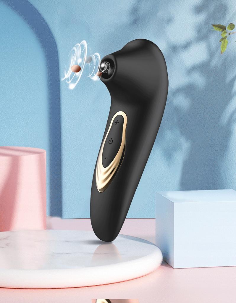 Usb Vacuum Suction Vibrator 10 Vibrations Stimulator For Women Massager