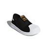 adidas Originals SUPERSTAR Smr 360 I Comfortable Breathable Low Top Skateboard Shoes Black Infant And Toddler DB0922