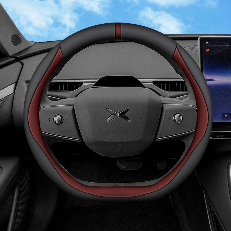 XPeng MONA M03 Steering Wheel Cover: Ultra-thin, Non-slip, Sweat-proof, All-season Fit