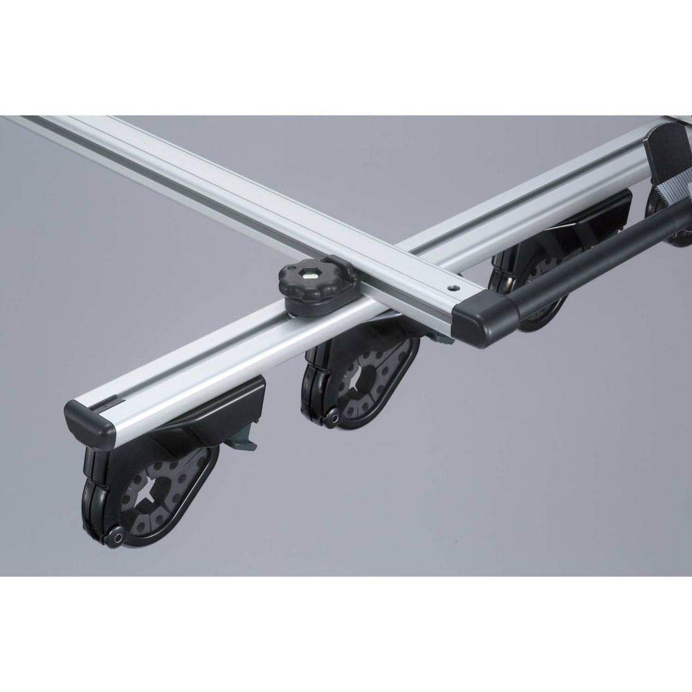 Carmate inno Spöställ Kompatibel med fordon som NV100 och fiskespö takbil sidohängare fiskespö (IF16) [Kapacitet för 5 spön] Klämma