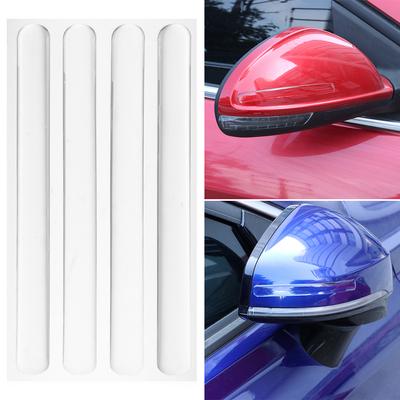 Car Door Edge Transparent Anti Scratch Protection Strips Rearview Mirror Anti-collision Protector Sticker Bumper Scuff Plate
