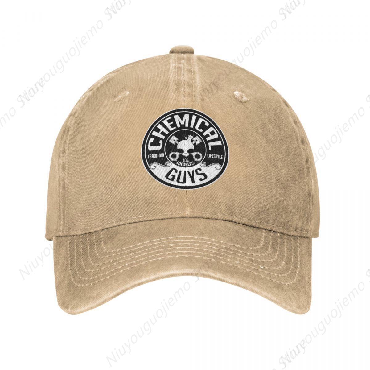 

Awesome Chemical Guys Design Men Women Baseball Cap Chemicals Car Distressed Cotton Hat Outdoor Golf Adjustable Fit Sun Cap Adjustable