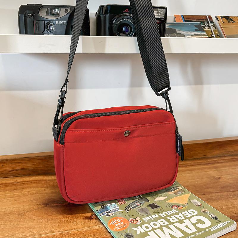 Bag Women's Niche Design Large Capacity Shoulder Messenger Women's Bag New Japanese and Korean Simple and Lightweight Casual Small Square Bag