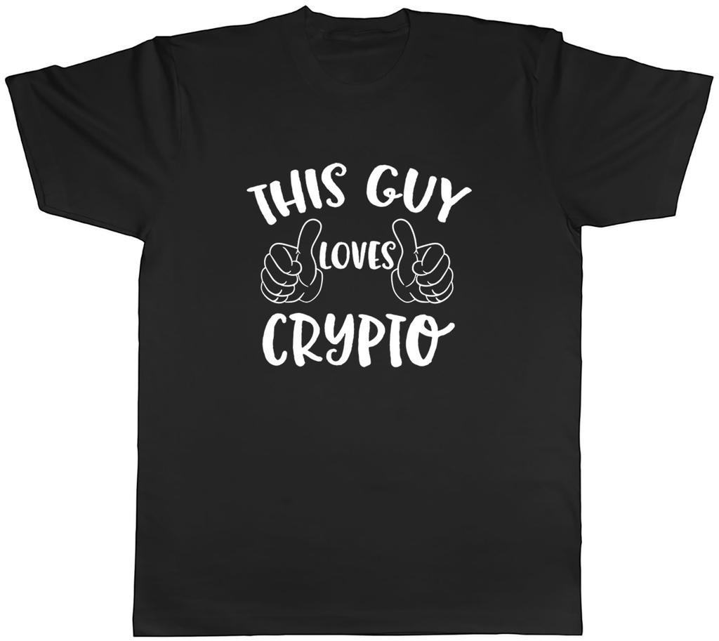 This Guy Loves Crypto Unisexs Unisex TShirt Tee