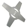 Garden Power Tool Accessories 4Pieces Metallic Blade 4Teeth for Electrical Grass Trimmer Brush Cutter