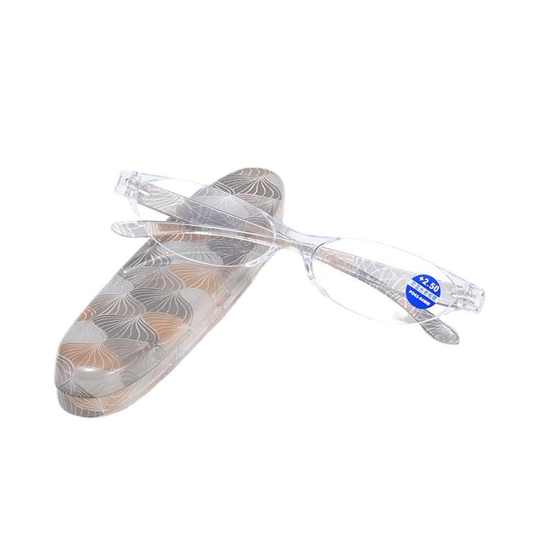 

Latest Women Men Portable Anti-Radiation Eyeglasses Anti Blue Light Eyewear with Storage Bag Diopter Glasses +1.0 to +4.0 1