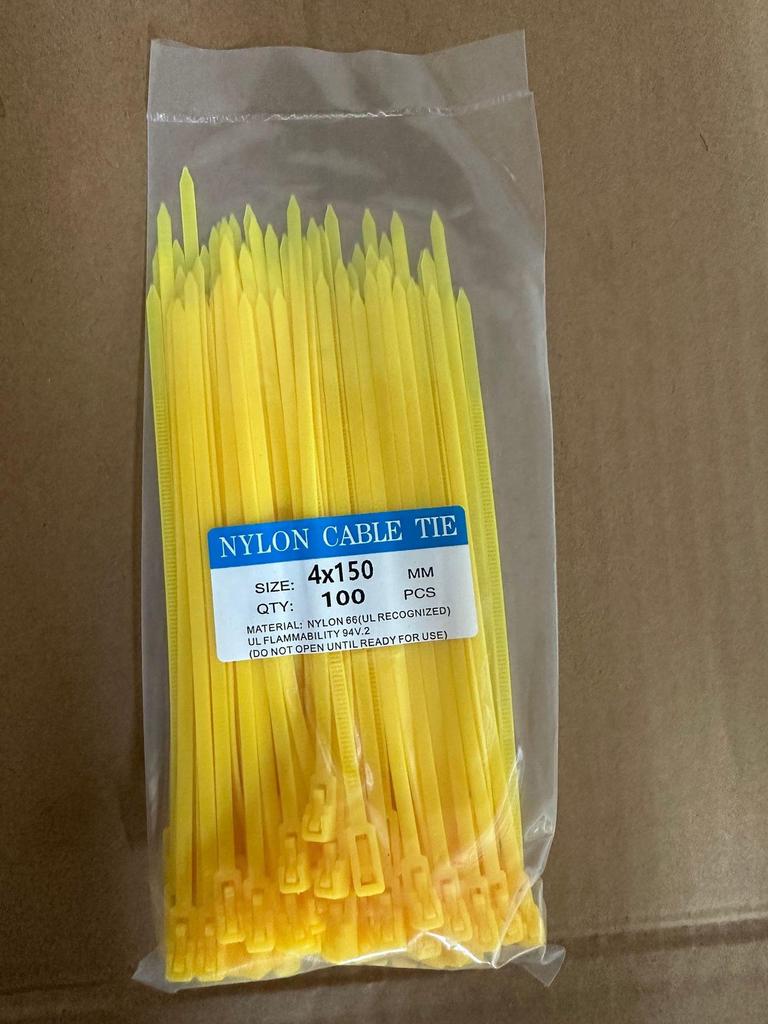 Adjustable Reusable Cable Ties with Buckle - Mixed Colors: Black, White, Red, Yellow, Blue, Green