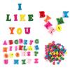 100Pcs Colorful DIY Home Alphabet Wall Decorative Wooden Letters Scrapbooking