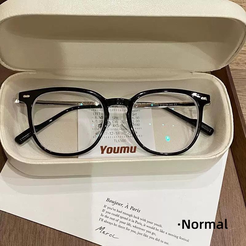 

New Blue Light Blocking Near Sight Glasses Vintage Classic Women And Men Full Frame Myopia Glasses That Change Color In Light 0