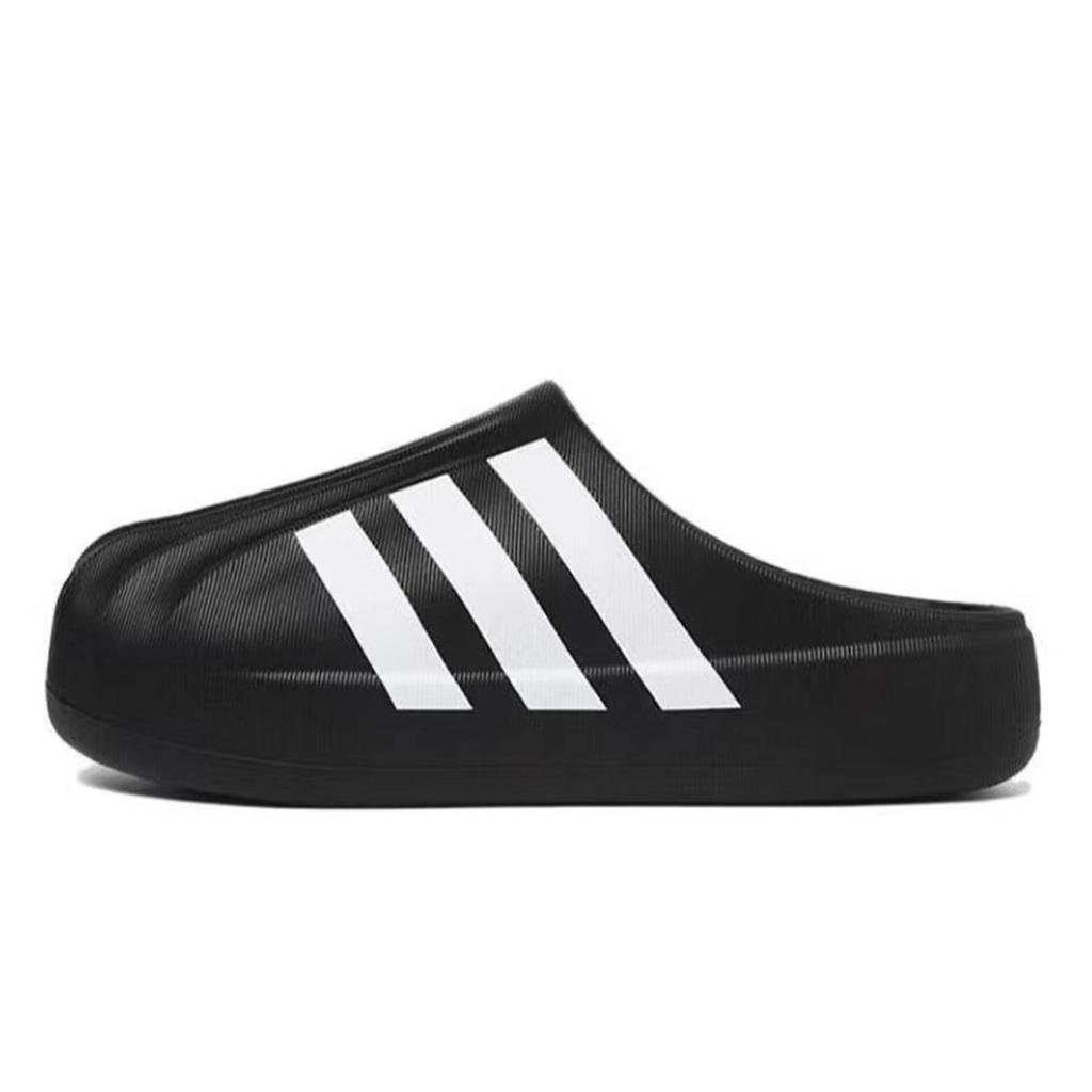 Adidas Originals AdiFOM Superstar Closed Toe Slippers Unisex Black White IG8277(Team80-)