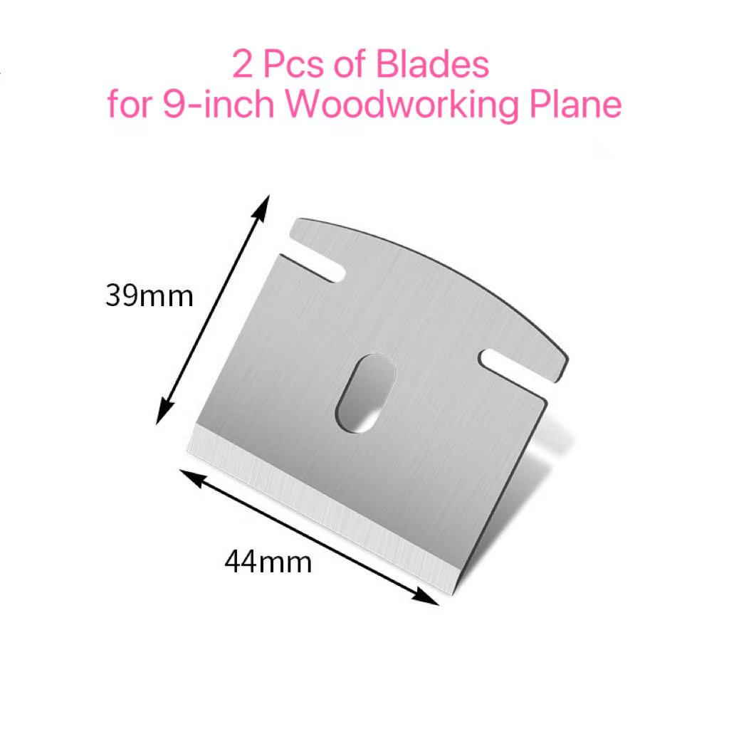 9/10 Inch Mini Woodworking Hand Planer Adjustable High Speed Steel Blade Sharp Hand Planing Tool for Carpenters 1pc