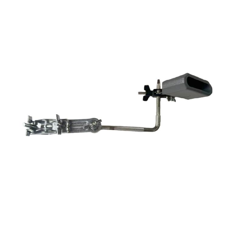 Cowbell Holder Clamp Support Metal Stand Adjustable Cowbell Holder Connector Cattle Bell Percussion Instrument Accessory