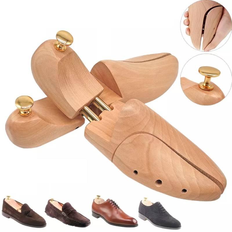 Wood Shoe Men Stretcher Leather Shoes Brace Keep Shape Support Tool Easy Use To
