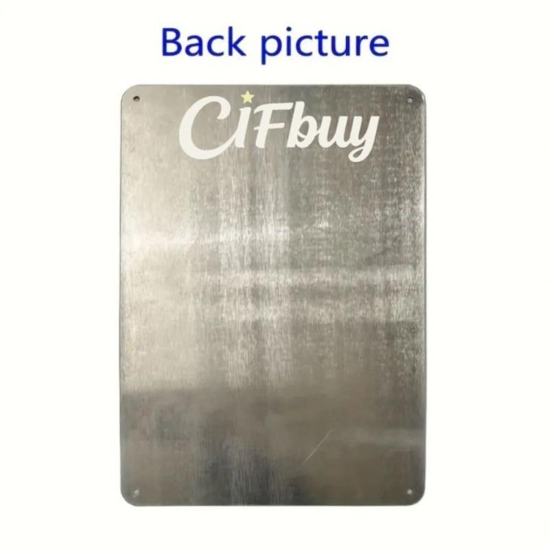 Vintage Metal Tin Sign Easter Bunny with Eggs Wall Decor Home Kitchen 20x30cm