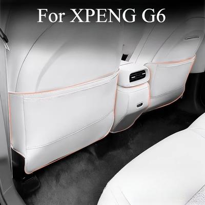 For XPENG G6 Seat Anti-kick Pad Rear Seat Protection Wear Pad Car Interior Supplies Auto Parts Automobiles Interior Accessories