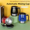 Large Capacity Magnetic Mixing Mug Thermal Insulation Rotating Blender Cup  Milk Blending