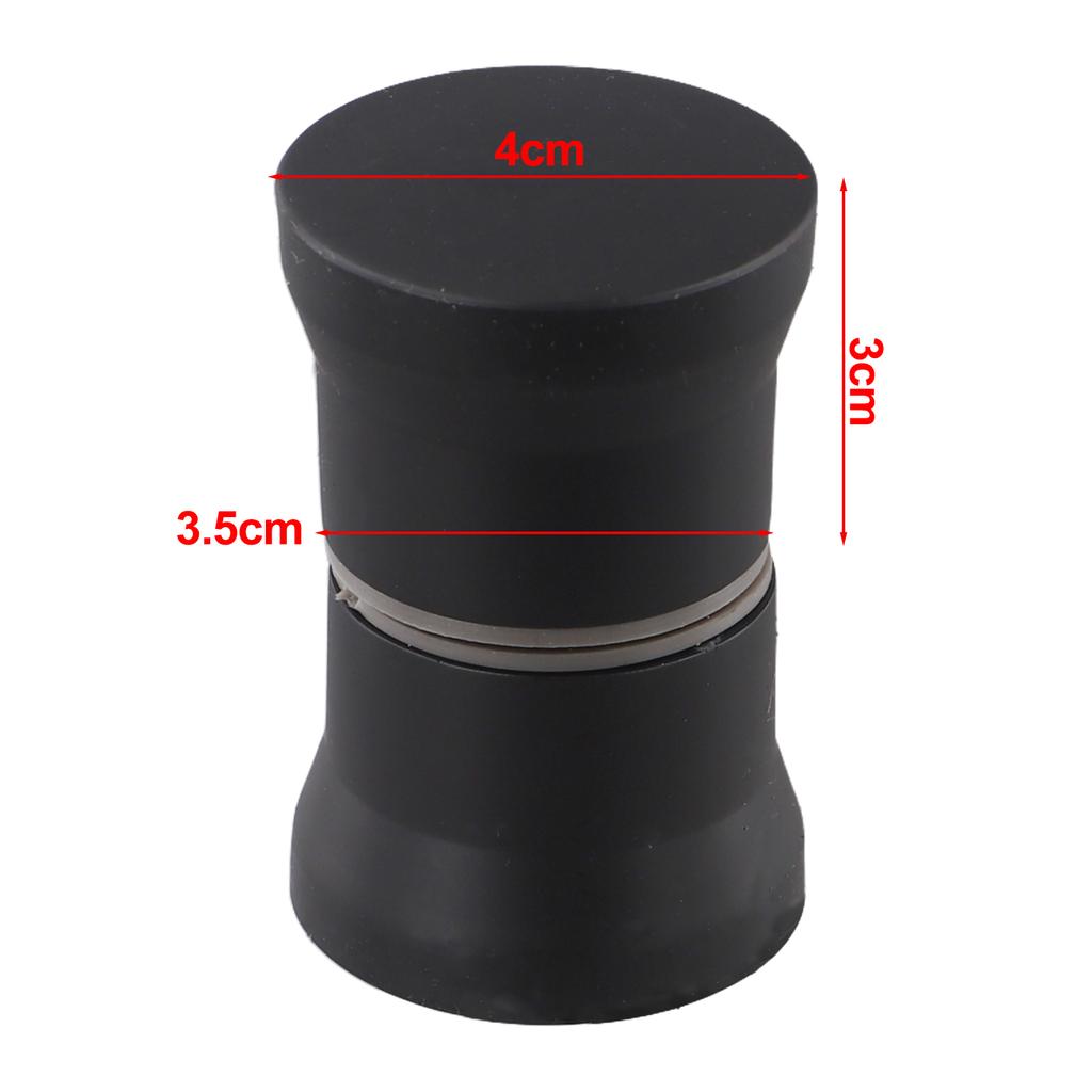 Chrome Bathroom ABS Replacement Handle Shower Door Knob Single Hole Handle Replacement Handle Bathroom Accessory Bathroom Chrome