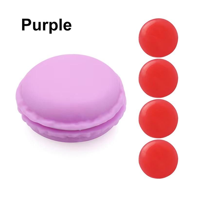 1/6ks Macaron Diamantové malování Lepicí Hliněná Úložná Krabička Vrtací Bláto Výšivka Křížový Steh Úložný Kontejner DIY Nástroje pro Nail Art