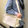 New Harajuku Casual Simple Nylon Shoulder Bag Large Capacity Daily Y2K Commuter Handbag Girl Cute Sweet Ulzzang Ita Bag 2026